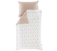 Ropa de cama pequeña granja, tamaño: 140 x 200 cm + 70 x 90 cm, ropa de cama de algodón suave - en práctica bolsa de deporte