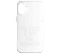 Ropa de camino eterno recordando a las almas su verdadero viaje Carcasa para iPhone 16 Plus