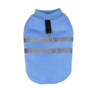 Ropa De Camping para Perros Sudadera Tiras Reflectantes Ropa Sudadera Cachorro Pijamas Color Sólido Sudaderas Mascotas Perros Medianos