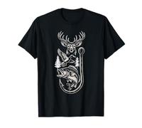 Ropa de caza, pesca, vida silvestre y al aire libre para hombres Camiseta