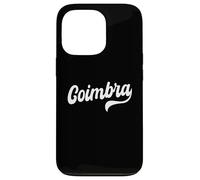 Ropa de Coimbra Typeset Carcasa para iPhone 13 Pro
