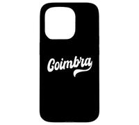 Ropa de Coimbra Typeset Carcasa para iPhone 15 Pro
