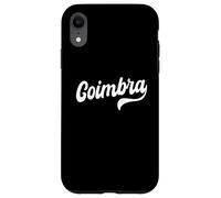 Ropa de Coimbra Typeset Carcasa para iPhone XR