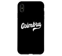 Ropa de Coimbra Typeset Carcasa para iPhone XS Max