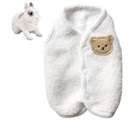 Ropa de Conejito Lindo Suave y cálido vellón XS Ropa de Gatito con Trajes de Conejo fácil de Usar fáciles de Usar para 0.5-1.5 kg Gatito Cachorro Mascota pequeña