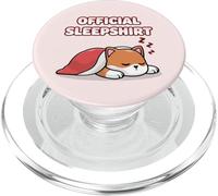 Ropa de Dormir Oficial Lindo Perro Kawaii durmiendo PopSockets PopGrip para MagSafe
