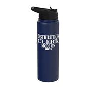 Ropa de empleado de distribución | Gran diseño divertido de empleados Stainless Steel Insulated Water Bottle