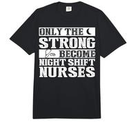 Ropa de Enfermera Night Shift - Increíble diseño de Enfermeras Comfort Colors Adult Heavyweight T-Shirt