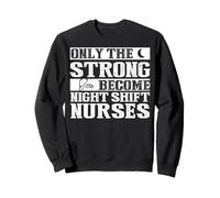 Ropa de enfermera Night Shift - Increíble diseño de enfermeras Sudadera