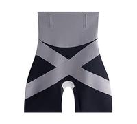 Ropa de entrenamiento para mujer, leggings de verano posparto, pantalones de cintura alta, pantalones de glúteos para mujer, body consciente del cuerpo, Negro, M