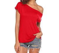 Ropa De Fiesta Boda Ofertas Blusa Mujer Media Manga Camisa Corta Blanca con Bolsillos Blusas Tallas Grandes Camisetas Equipo Novia para Pilates Camiseta Tirantes Personalizada Tops AlgodóN