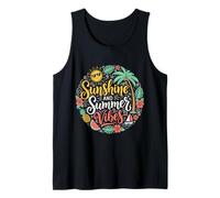 Ropa de Fiesta Tropical Sunshine and Summer Vibes Camiseta sin Mangas