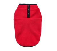 Ropa de forro polar para perros pequeños, chaleco cálido para cachorros para primavera y otoño, chaqueta acogedora para gatos y perros para Shih Tzu, chihuahua, bulldog francés, pug, abrigo suave para