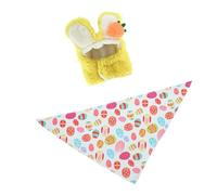 Ropa de gansos de felpa para celebración de Pascua, diversión familiar, decoración festiva al aire libre, ropa de gansos de Pascua