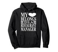 Ropa de gerente de restaurante | Gran diseño divertido de gerentes Sudadera con Capucha
