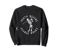 Ropa de Golf Divertida Muerte Antes del Doble Bogey Sudadera