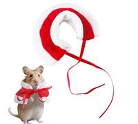 Ropa de hámster - Suministros navideños para mascotas - Pequeños animales a rayas ropa de vacaciones, para ardilla, chinchilla, gerbil, erizo, gatito, todos los días, invierno, exterior, vacaciones