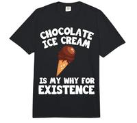 Ropa de Helado de Chocolate - Lindo diseño para Amantes de los Chocolates Comfort Colors Adult Heavyweight T-Shirt