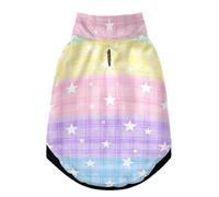 Ropa de invierno para perros, chaqueta cálida para perro, traje resistente al viento con cinturón de seguridad, overol de cuatro patas con cremallera para mascotas en clima frío, patrón de estrellas a