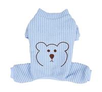 Ropa de invierno para perros | Diseño de letras de dibujos animados Trajes suaves y cálidos para cachorros | Abrigo de perro bloqueador de viento para razas pequeñas/teddy/schnauzer | Ropa útil para