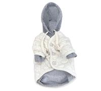 Ropa de Invierno para Perros pequeños, cómoda, cálida y Elegante, para Clima frío, Chaqueta para Yorkshire Terrier Schnauzer Teddy Dog Bichon Frise Pomeranian Cats Poliéster Tela (Metro)