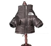 Ropa de Invierno Perros y Gatos, Chaqueta Cálida a Prueba de Viento, Abrigo Reflectante Perros, Trajes para Mascotas Chihuahua para Perros Pequeños/medianos/Grandes(Black,M)