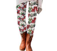 Ropa de invierno Valentine Day Cute Print Casual Cómodo Leggings de casa Pantalones de Bota Pantalones de Invierno Clásicos, A-Grey, L