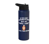 Ropa de jarabe de arce | Gran diseño divertido para amantes de los jarabes Stainless Steel Insulated Water Bottle