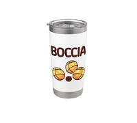 Ropa de jugador de petanca con bocas Boccia Vaso térmico de acero inoxidable de doble pared