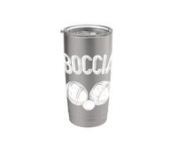 Ropa de jugador de petanca con bocas Boccia Vaso térmico de acero inoxidable de doble pared