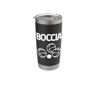 Ropa de jugador de petanca con bocas Boccia Vaso térmico de acero inoxidable de doble pared