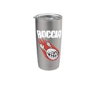Ropa de jugador de petanca con bocas Boccia Vaso térmico de acero inoxidable de doble pared