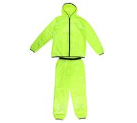 Ropa de Lluvia, Traje de Lluvia Unisex Reflectante, Chubasquero, Chubasquero con Pantalones, Transpirable, Repelente Al Agua, a Prueba de Viento, Chubasquero Y Traje de Pantalón, Chaqueta de(L)