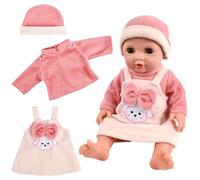 Ropa de Muñecas para 35-45cm Bebe Muñeco Ropa para Muñecas Bebes Vestido para Muñeco Compatible con Baby Born, Baby Annabell (A)