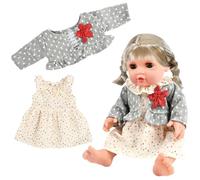 Ropa de Muñecas para 35-45cm Bebe Muñeco Ropa para Muñecas Bebes Vestido para Muñeco Compatible con Baby Born, Baby Annabell (B)