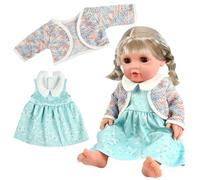 Ropa de Muñecas para 35-45cm Bebe Muñeco Ropa para Muñecas Bebes Vestido para Muñeco Compatible con Baby Born, Baby Annabell (C)