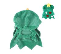 Ropa de Navidad para Mascotas - Traje Creativo de una Sola Pieza con Sombrero | Disfraz Festivo de Perro para Fotos de de Vacaciones y Calidez de Invierno | Ropa para Mascotas - Gatos Cachorros