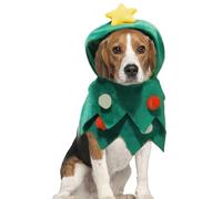 Ropa de Navidad para Mascotas - Traje Creativo de una Sola Pieza con Sombrero | Disfraz Festivo de Perro para Fotos de de Vacaciones y Calidez de Invierno | Ropa para Mascotas - Gatos Cachorros