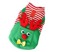 Ropa de Navidad para perros, conjunto de reno navideño para animales domésticos, ropa para fiestas de mascotas, para fiestas, encuentros fotográficos navideños al aire libre, paseos, festivales