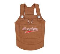 Ropa de Overol de Mezclilla para, Camisa de Mezclilla para Mascotas,Ropa Vaquera para Mascotas para Perros | Disfraces para con diseño de Hebilla de arnés, Abrigo Transpirable