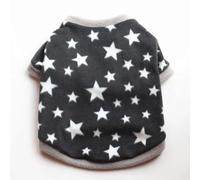 Ropa de perro con estampado lindo - Abrigo de forro polar de invierno para perros pequeños - Ropa de bulldog francés y chihuahua