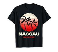 Ropa de Playa Nassau con diseño de Puesta de Sol en Nassau Bahamas Camiseta