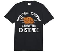 Ropa de Pollo asado, diseño Divertido para Amantes de los Pollos Comfort Colors Adult Heavyweight T-Shirt