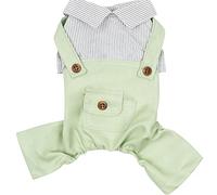 Ropa de primavera para perros Kawaii, ropa para perros pequeños, lindos pantalones para cachorros, camisa para perro para chihuahua pomerania, mono para mascotas