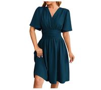 Ropa De Primavera Vestidos para Boda Civil Informal Vestido Casual Encaje Traje Madrina Pantalon Vestidos para Fiesta Color Rosa Palo Vestido De SeñOra Mayor Vestido Adolescentes Vestidos Camiseros