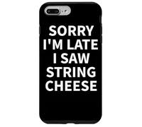 Ropa de Queso de Cuerda, diseño Divertido para Amantes de los quesos Carcasa para iPhone 7 Plus/8 Plus
