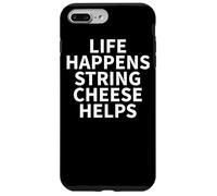 Ropa de Queso de Cuerda, Gran diseño Divertido para Amantes de los quesos Carcasa para iPhone 7 Plus/8 Plus