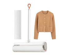 Ropa de rodillo anti -pintado - Roller rotativo a 180 grados para el cabello animal | Suministros de limpieza reutilizables para recarga para perros, gatos, sofás, sábanas, ropa, alfombra, lino