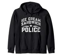 Ropa de sándwich de Helado | Mejor diseño de sándwiches Divertidos Sudadera con Capucha