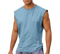 Ropa de Senderismo para Hombre para Primavera y Verano: un Chaleco Deportivo Informal para Actividades al Libre.